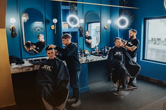 Brivnica Barber Room by Gašper Simonič - GS Visuals